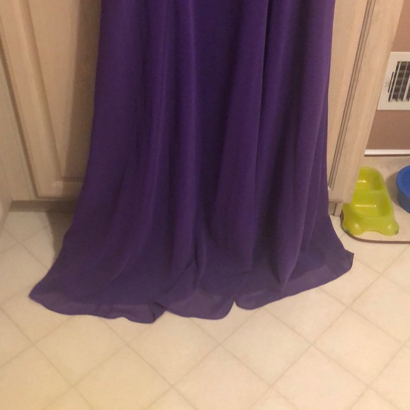 Alfred Angelo Purple Formal Dress Women’s 18 - Picture 3 of 3